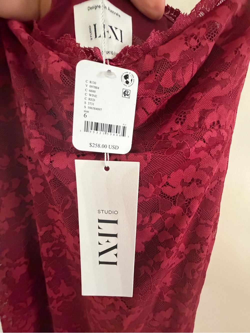 Free People Studio Lexie Lace Maxi Dress NWT - Picture 7 of 9